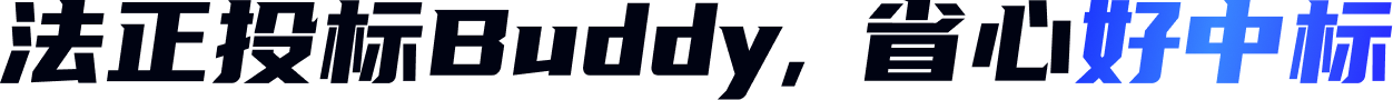 法正投标Buddy，省心好中标